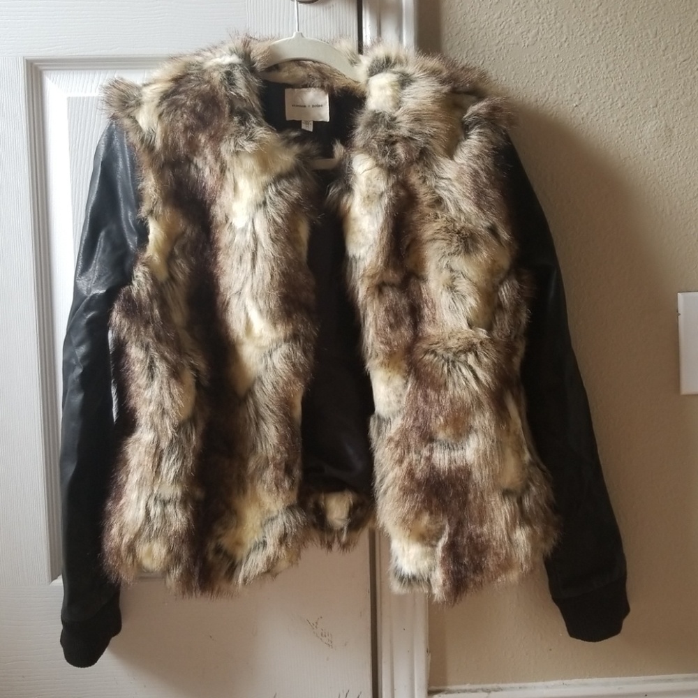 Faux Fur Jacket